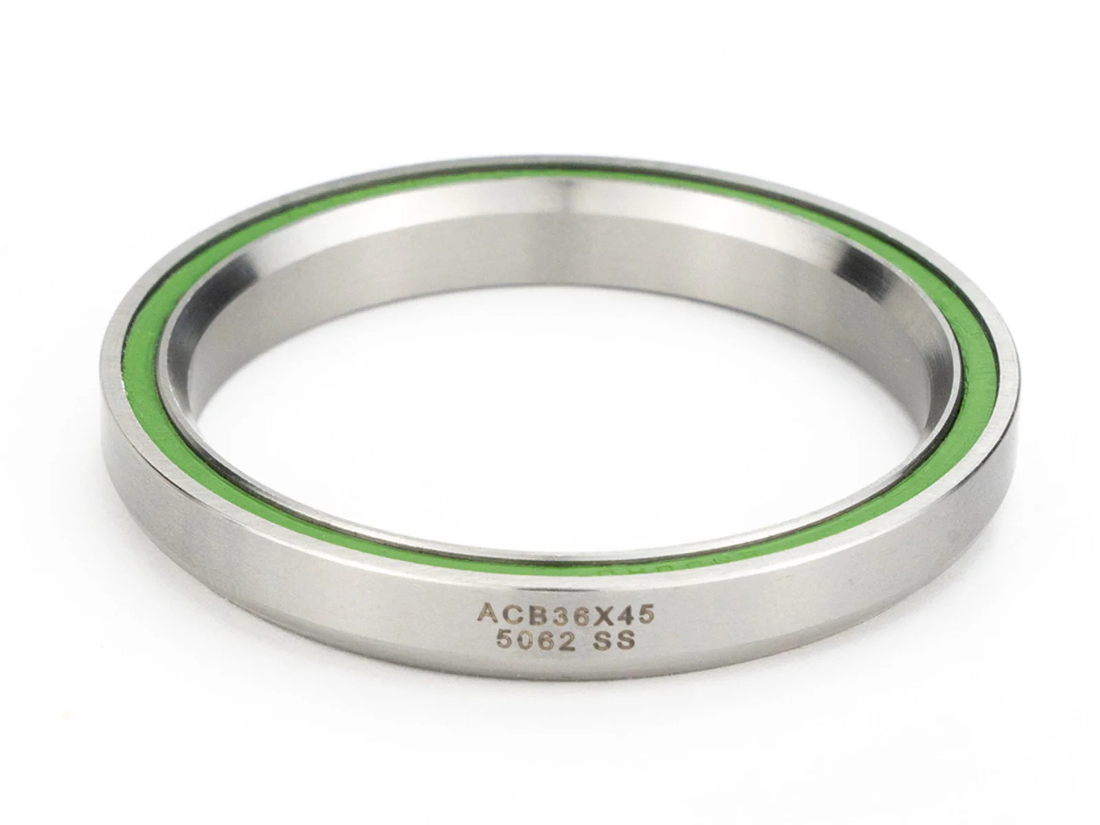 ACB 3645 5062 SS - 1.8 440C Stainless, Angular Contact Headset Bearing (50x62x8-36/45)