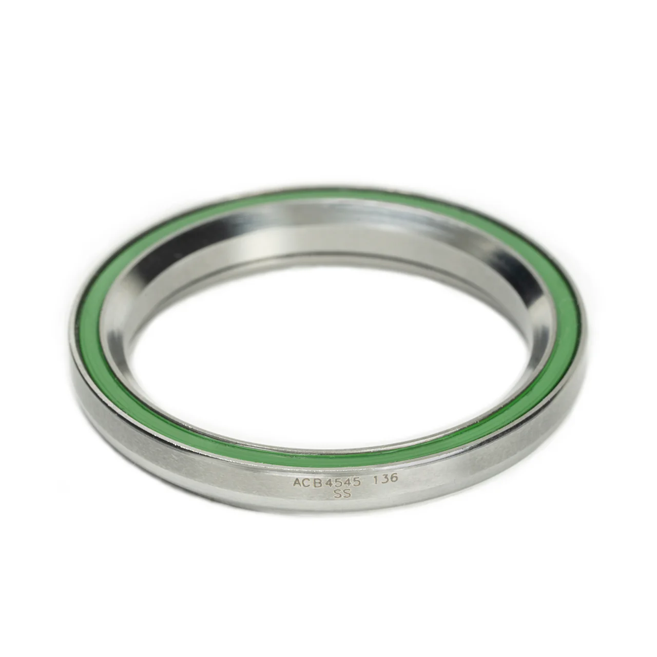 ACB 4545 136 SS - 1-1/4 440C Stainless, Angular Contact Headset Bearing (32.75x41.75x6 -45/45)