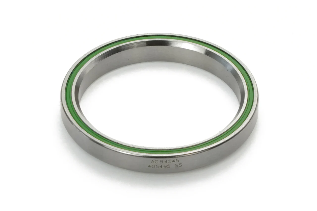 ACB 4545 405495 SS - 1-1/2 440C Stainless, Angular Contact Headset Bearing (40.5x49.5x6.5-45/45)