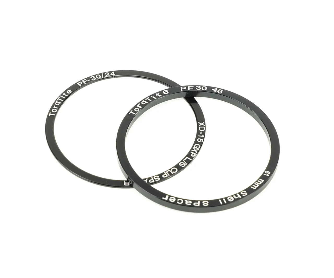 BK-6100 - 61.5mm OSBB Road TorqTite cup spacer kit