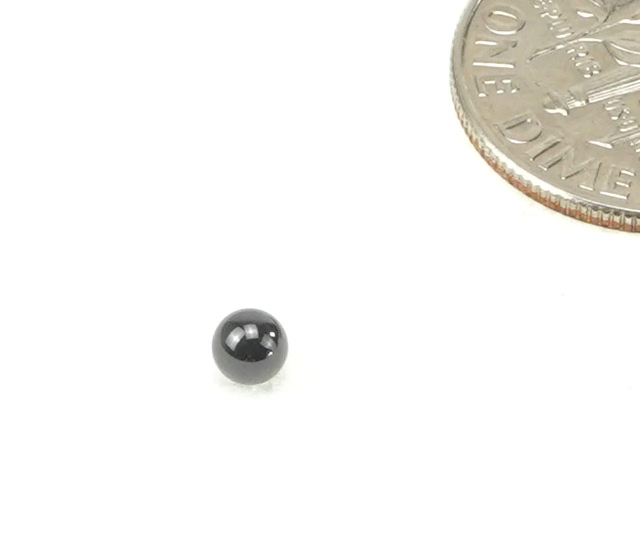 BKC-0023 - 1/8 (0.125) Grade 5 Si3N4 Ceramic Balls (50 pieces)