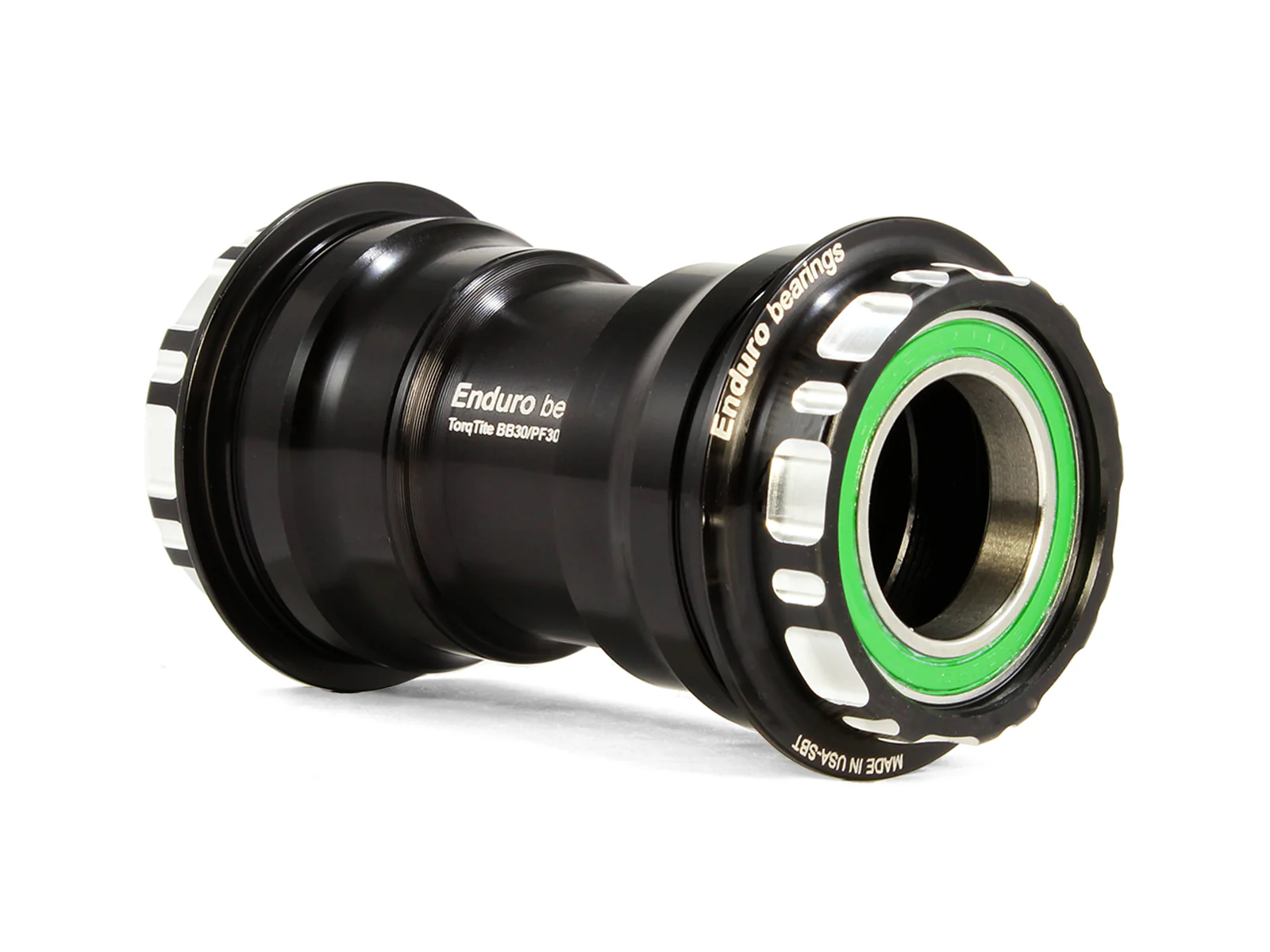 BKS-0111 - TorqTite, 440C Stainless, Angular Contact, Bearing Bottom Bracket for PF30 Framesets and Shimano 24mm Cranksets