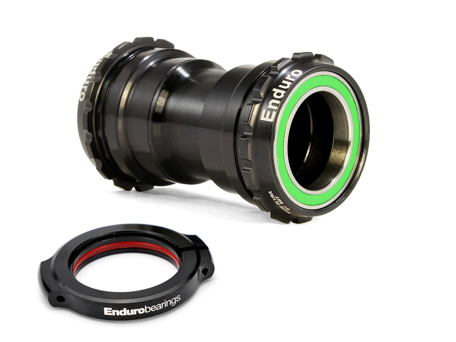 BKS-0186 - TorqTite, 440C Stainless, Angular Contact, Bearing Bottom Bracket for PF30 Framesets and SRAM DUB Cranksets