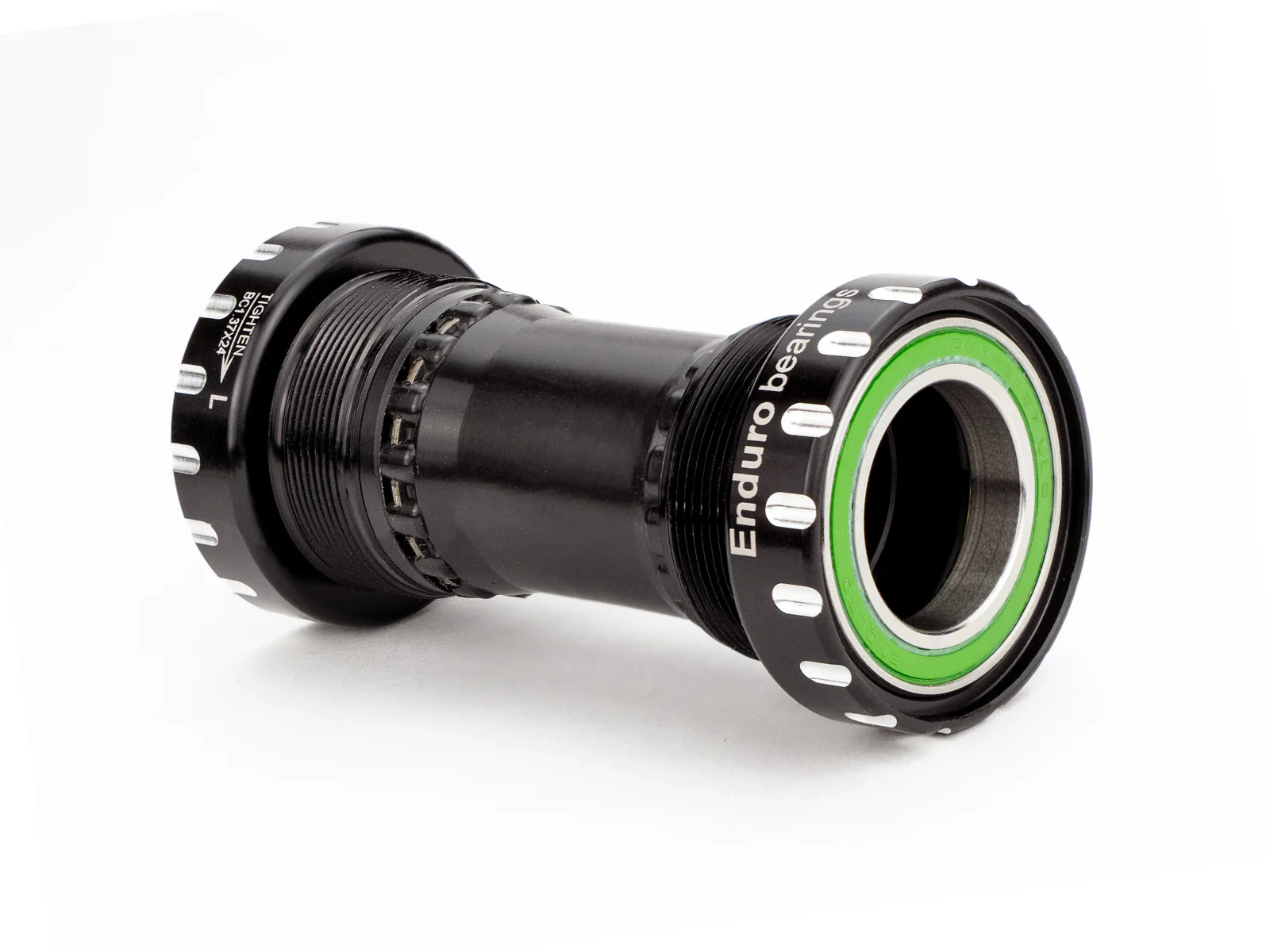 BKS-6041 - BSA Thread-In, Angular Contact, 440C Stainless Bottom Bracket for Shimano 24mm Cranksets