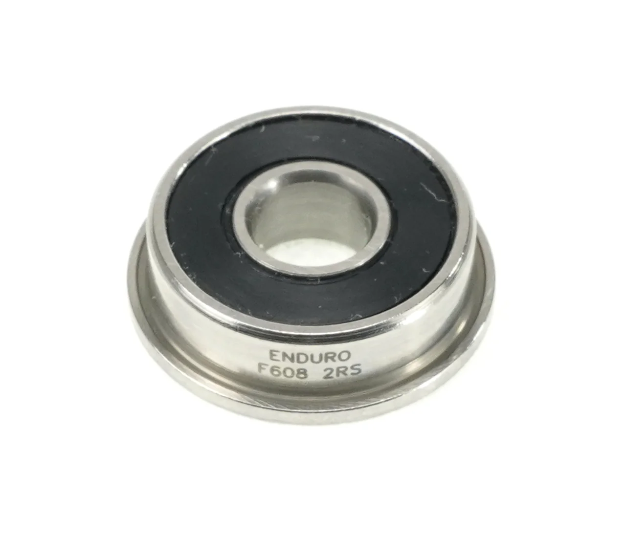 F608 2RS - ABEC-3, Flanged, Radial, Suspension Bearing (C3 Clearance) - 8mm x 22/24mm x 8mm