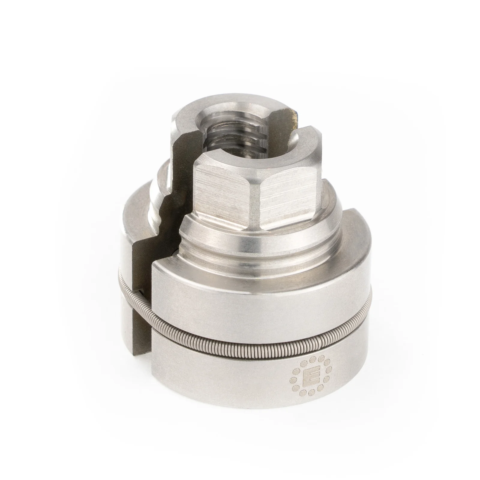 PT-011 - Zip-Nut for 5/16 (8 mm) ACME thread - Quick-release nut for use with BRT-060 and BRT-050 bearing presses.