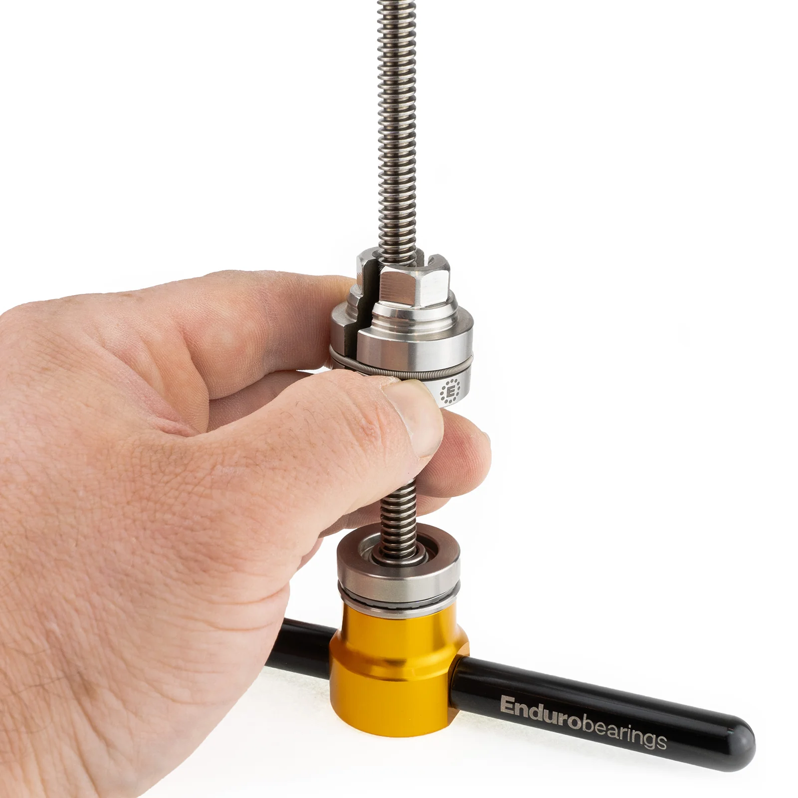 PT-011 - Zip-Nut for 5/16 (8 mm) ACME thread - Quick-release nut for use with BRT-060 and BRT-050 bearing presses. - Image 2
