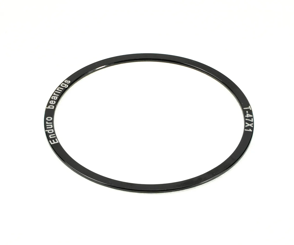 WA 47-AL-1 - 47mm ID BB (T47) Cup Spacer - 1mm (6061 Aluminum)